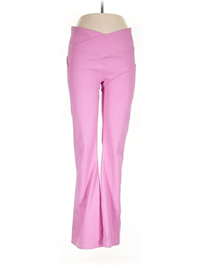 Pre-owned Fabletics Dress Pants In Pink