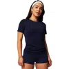 Fabletics Feather Tech+ Short-sleeve Top In Black