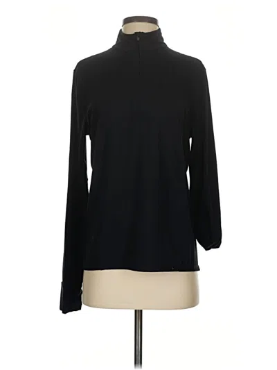 Pre-owned Fabletics Fleece Jacket In Black
