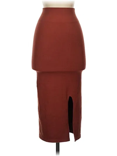 Fabletics Formal Skirt In Burgundy