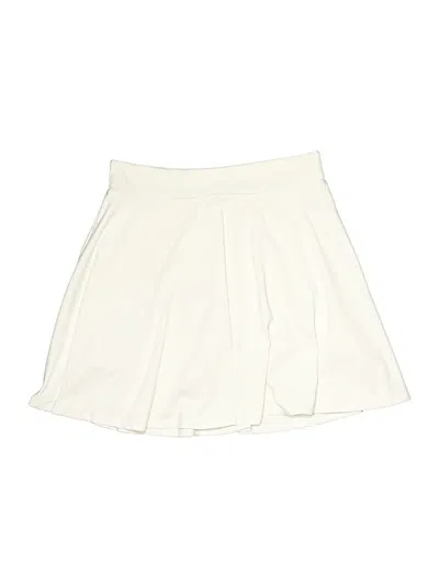 Pre-owned Fabletics Formal Skirt In White