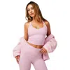 Fabletics Heatherflex Anywhere Built-in Bra Tank In Pink