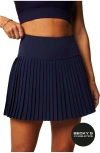 Fabletics Hot Shot Pleated Skirt In Blue