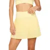Fabletics Hot Shot Pleated Skirt Classic Mini In Yellow