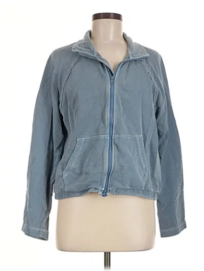 Pre-owned Fabletics Jacket In Blue