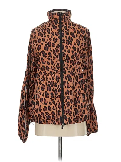 Pre-owned Fabletics Jacket In Brown