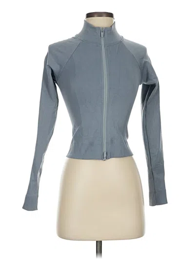 Pre-owned Fabletics Jacket In Gray