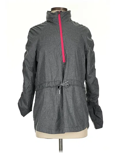 Pre-owned Fabletics Jacket In Gray