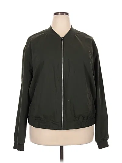 Pre-owned Fabletics Jacket In Green