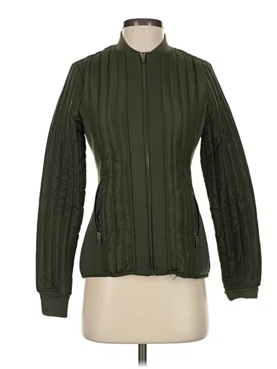 Pre-owned Fabletics Jacket In Green