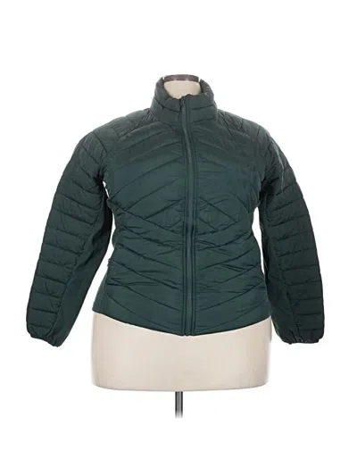 Pre-owned Fabletics Jacket In Green