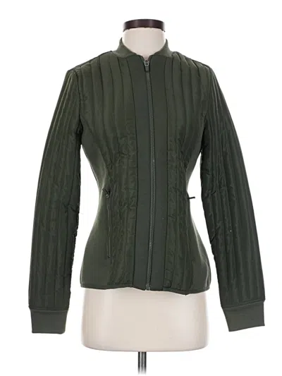 Pre-owned Fabletics Jacket In Green