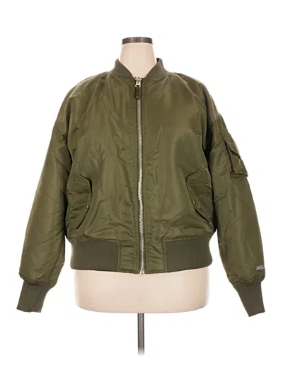 Pre-owned Fabletics Jacket In Green