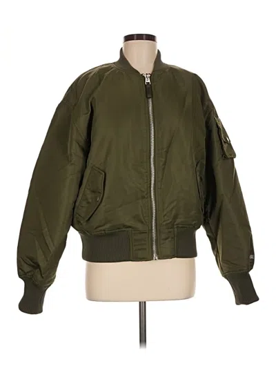 Pre-owned Fabletics Jacket In Green