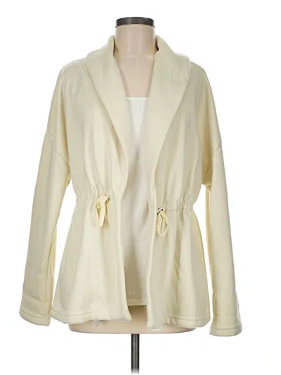 Pre-owned Fabletics Jacket In Ivory