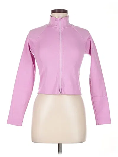Pre-owned Fabletics Jacket In Pink