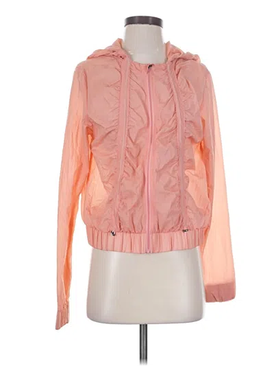 Pre-owned Fabletics Jacket In Pink