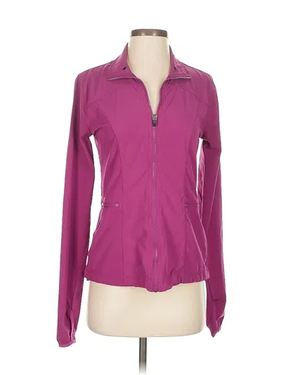 Pre-owned Fabletics Jacket In Purple