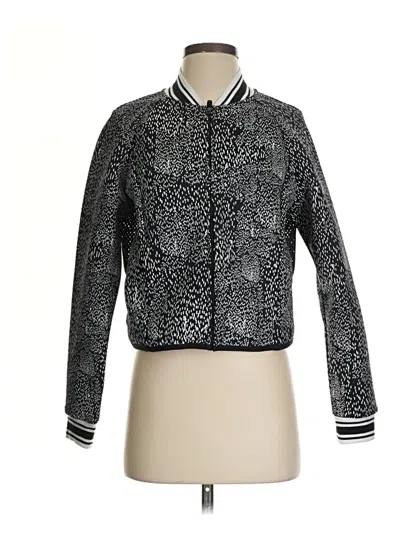 Pre-owned Fabletics Jacket In Silver