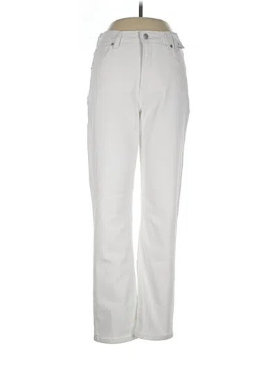 Pre-owned Fabletics Jeans In Ivory