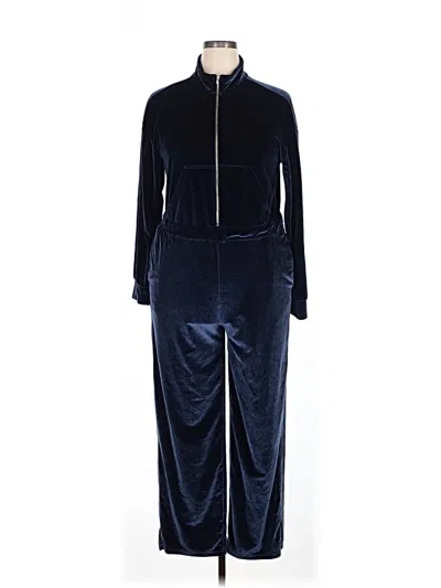 Pre-owned Fabletics Jumpsuit In Blue