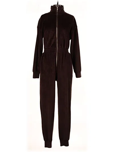 Pre-owned Fabletics Jumpsuit In Brown