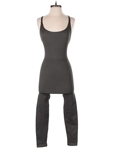 Pre-owned Fabletics Jumpsuit In Gray