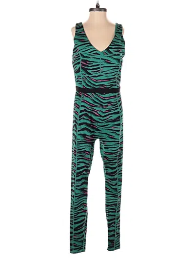 Pre-owned Fabletics Jumpsuit In Green