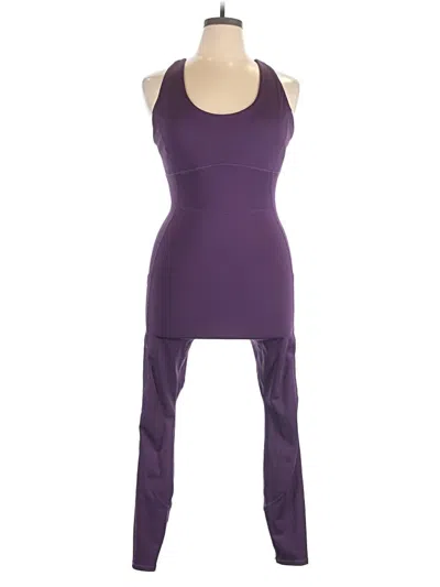 Pre-owned Fabletics Jumpsuit In Purple
