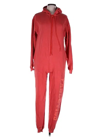 Pre-owned Fabletics Jumpsuit In Red