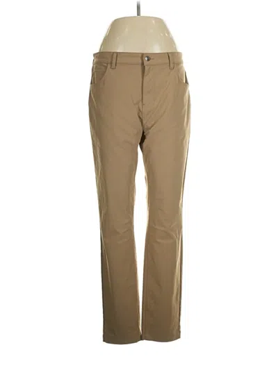 Pre-owned Fabletics Khaki Pant In Tan
