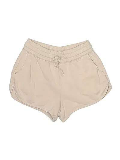 Pre-owned Fabletics Khaki Shorts In Brown
