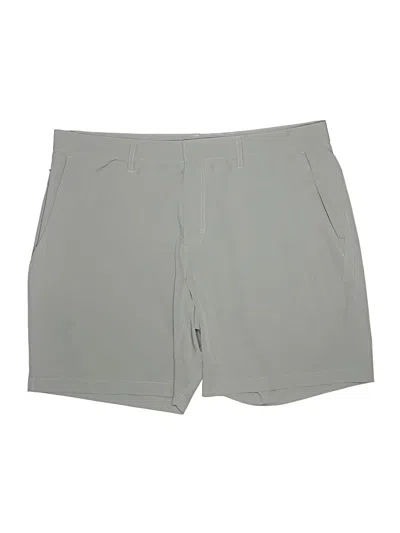 Pre-owned Fabletics Khaki Shorts In Gray