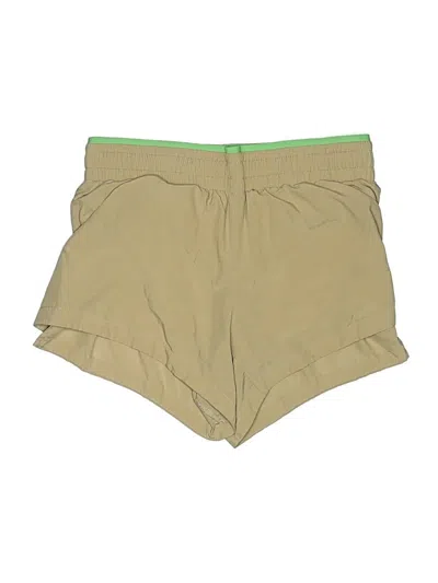 Pre-owned Fabletics Khaki Shorts In Tan