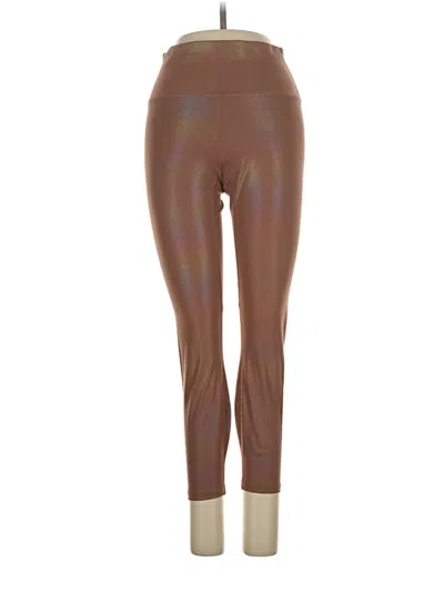 Pre-owned Fabletics Leggings In Brown