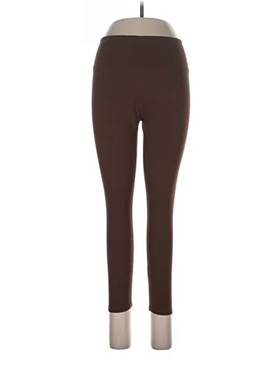 Pre-owned Fabletics Leggings In Brown