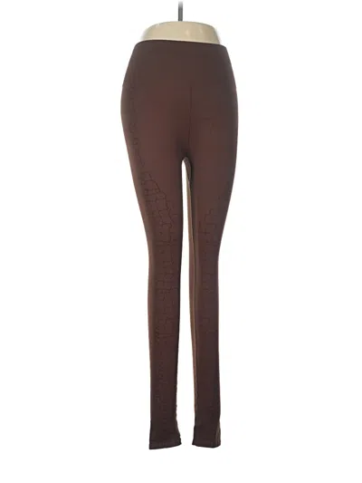 Pre-owned Fabletics Leggings In Brown