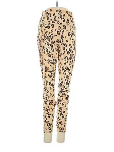 Pre-owned Fabletics Leggings In Gold