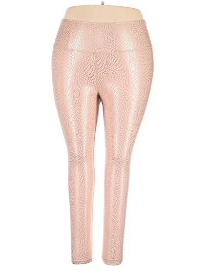 Pre-owned Fabletics Leggings In Gold