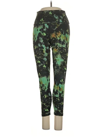 Pre-owned Fabletics Leggings In Green