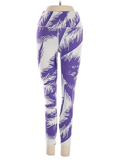 Pre-owned Fabletics Leggings In Ivory