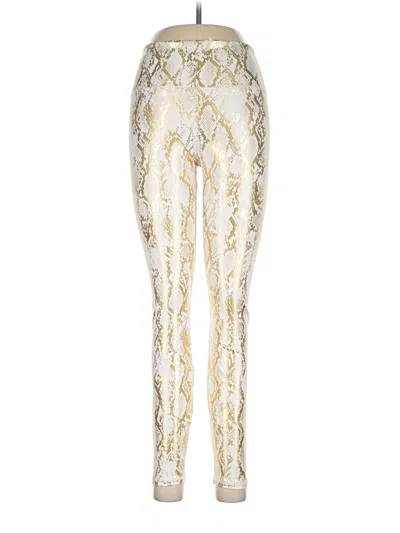 Pre-owned Fabletics Leggings In Ivory