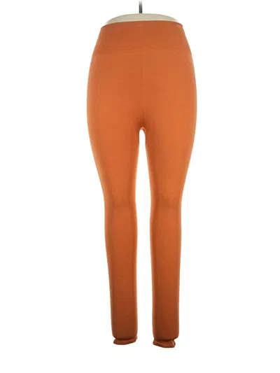 Pre-owned Fabletics Leggings In Orange