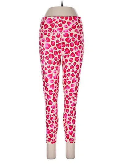 Pre-owned Fabletics Leggings In Pink