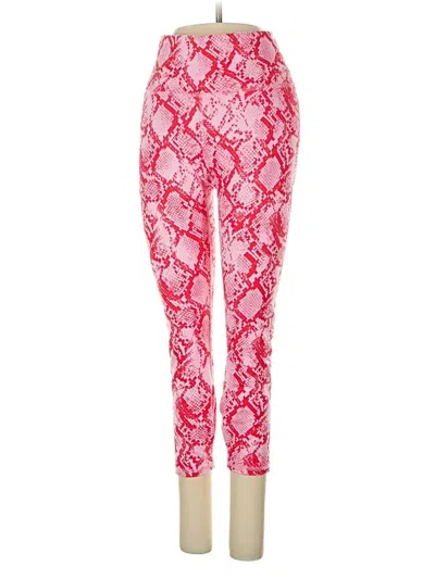 Pre-owned Fabletics Leggings In Pink