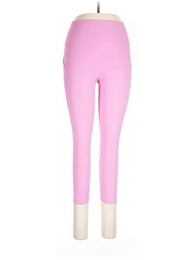 Pre-owned Fabletics Leggings In Pink