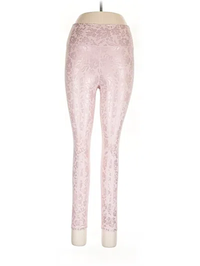 Pre-owned Fabletics Leggings In Pink