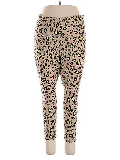 Pre-owned Fabletics Leggings In Pink
