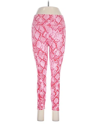 Pre-owned Fabletics Leggings In Pink