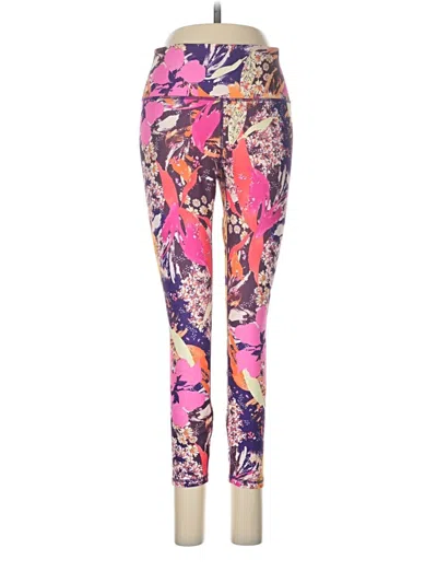 Pre-owned Fabletics Leggings In Pink